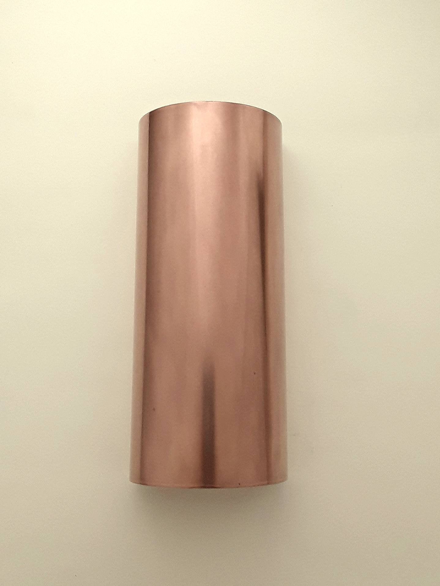 Half-round Copper Sconce Light