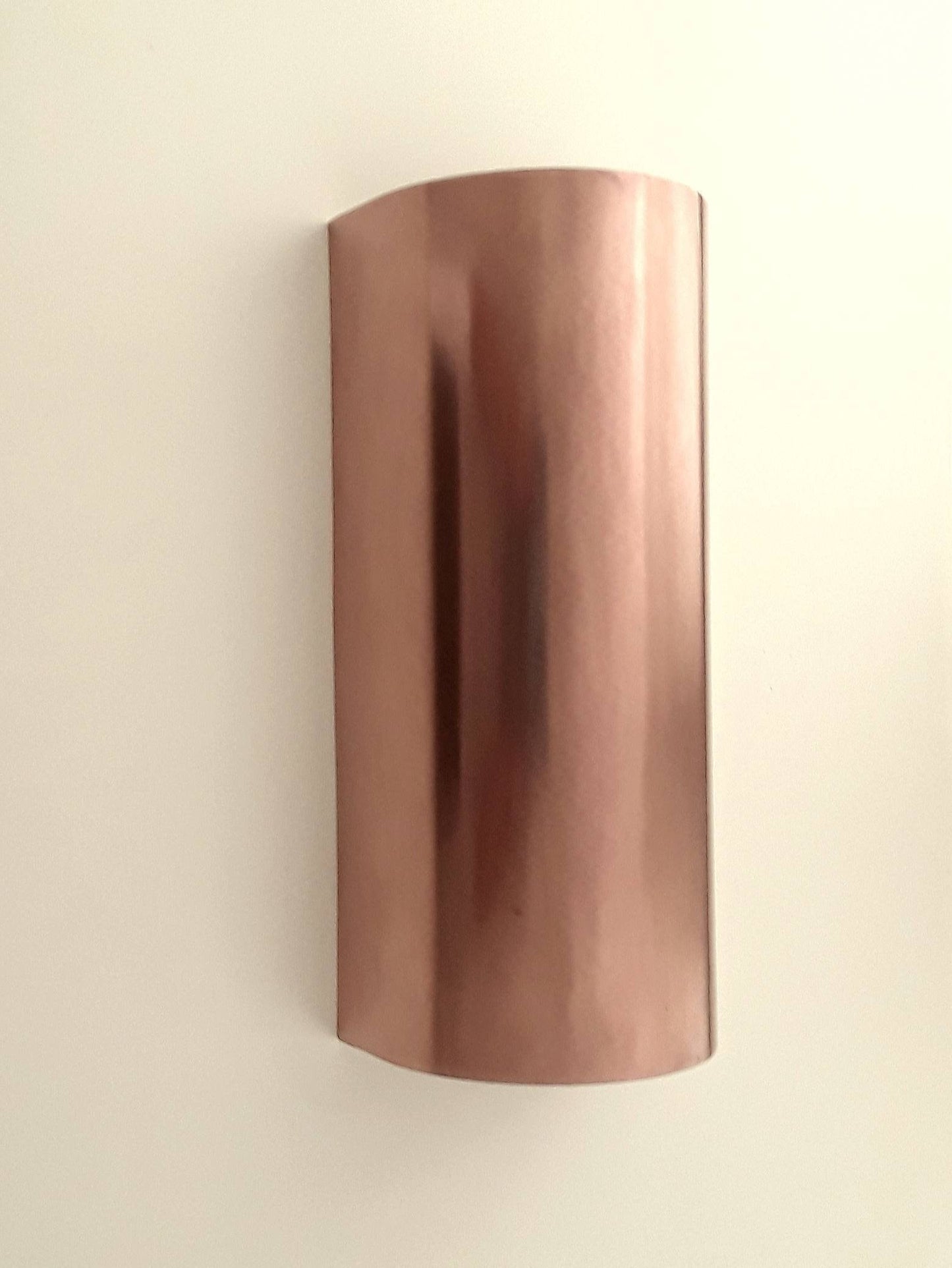 Half-round Copper Sconce Light
