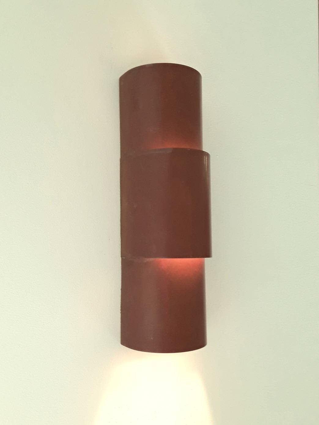 Tiered Copper Sconce