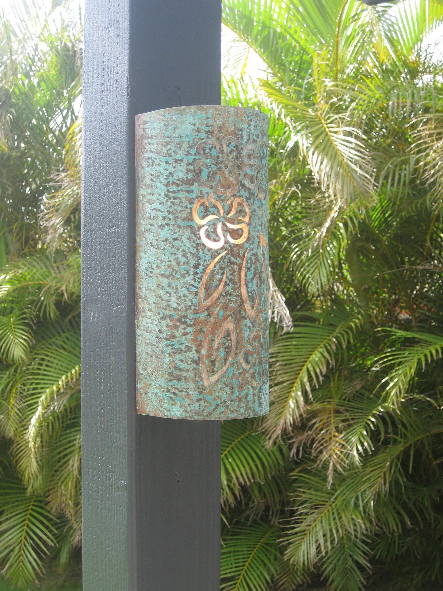 Seahorse Copper Sconce Light- Small