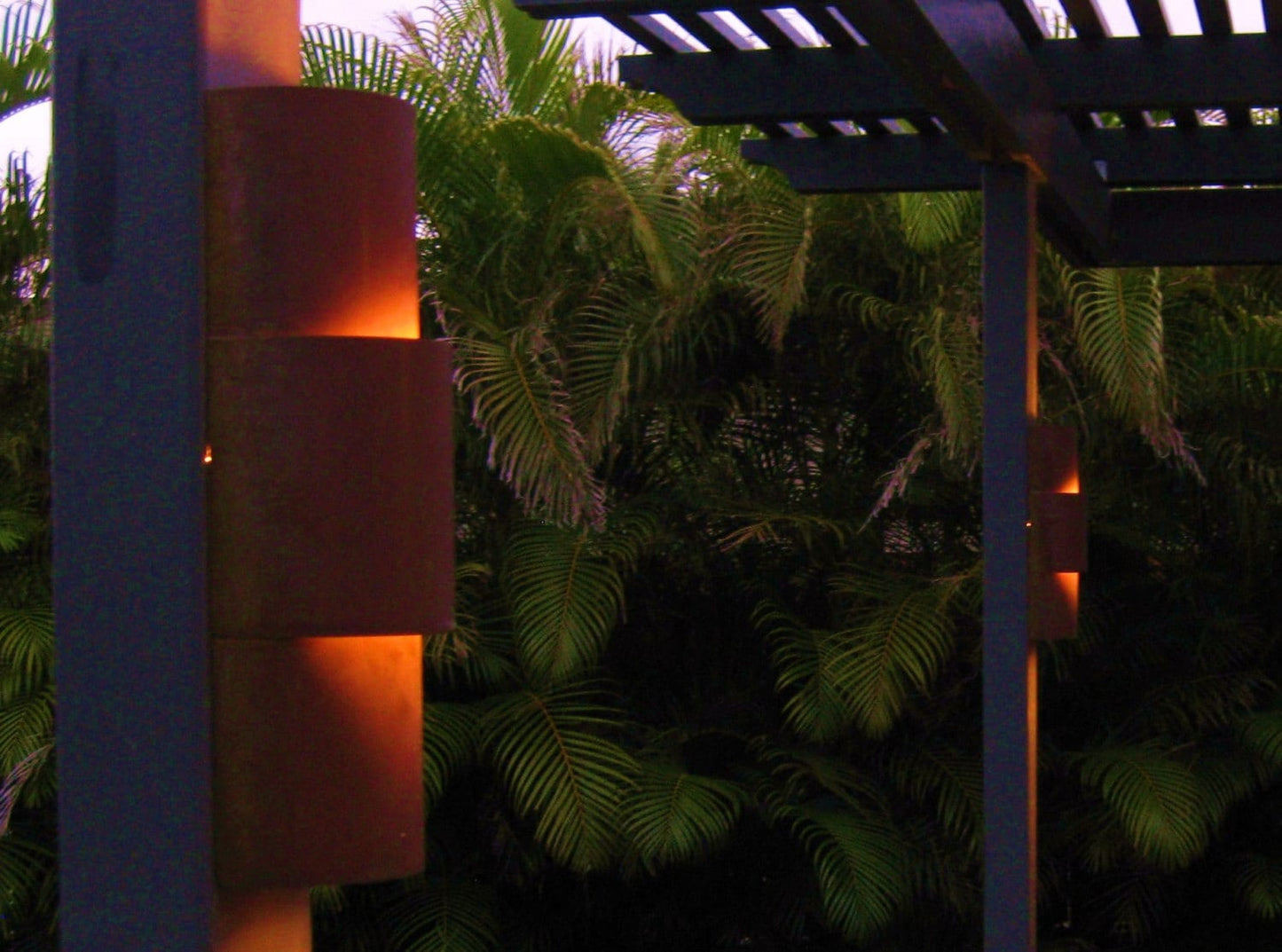 Tiered Copper Sconce